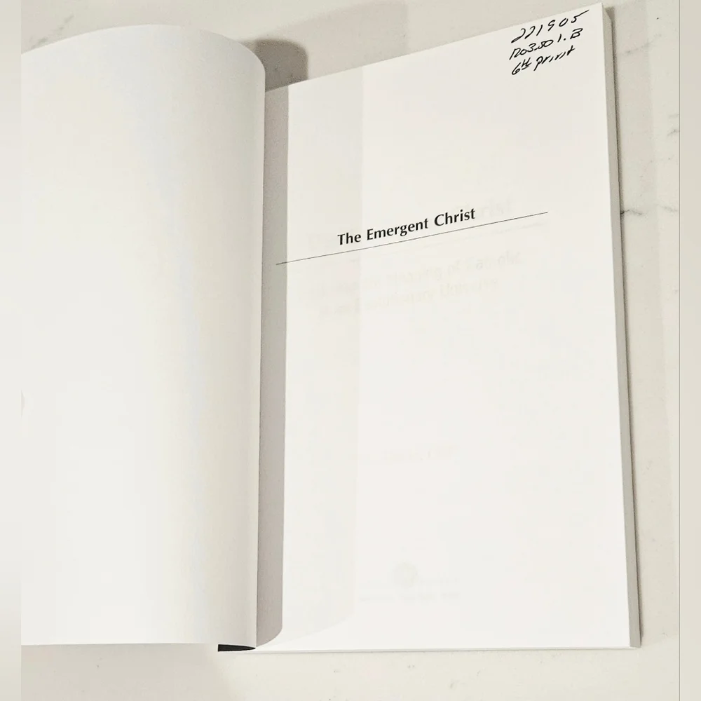 BOGO The Emergent Christ Coffee Table Book - Paperback